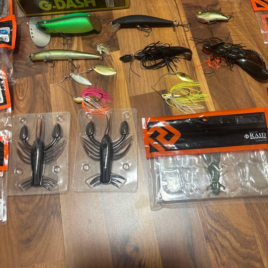 バス釣り引退セット　レイドジャパンセット