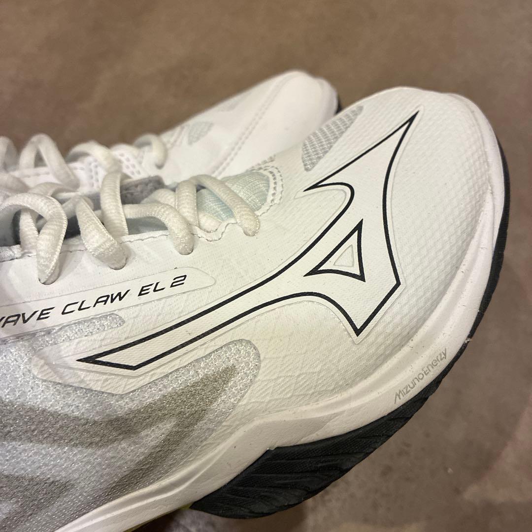 【超美品】 MIZUNO ウェーブクローEL2 3E 24.5㌢