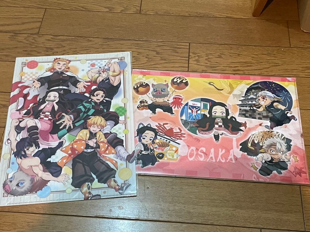 鬼滅の刃　全集中展　クリアファイル　胡蝶しのぶ　他　8種セット