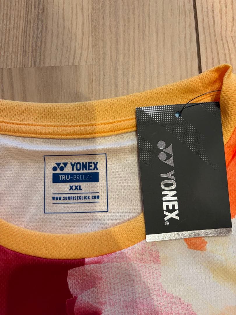 you様　YONEX バドミントンシャツ XXLマレーシア代表モデル海外限定新品