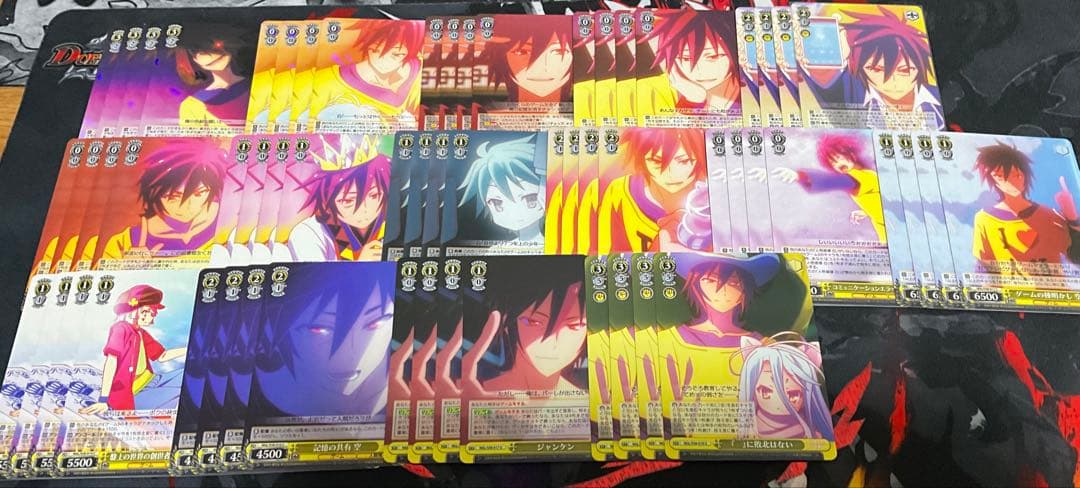 ヴァイスシュヴァルツ ノーゲーム・ノーライフ RR以下 TD4コン PR付き
