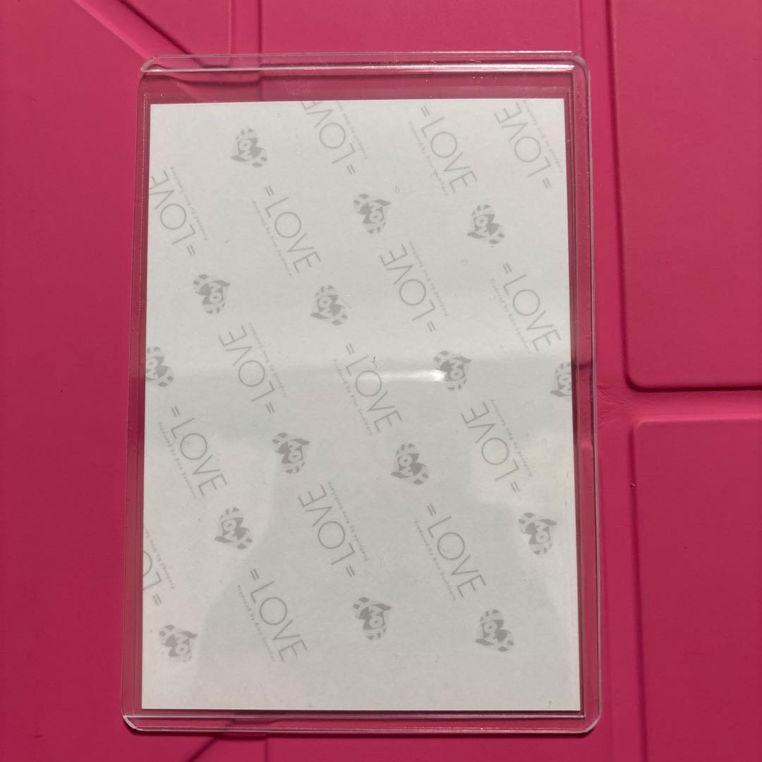 髙松瞳 直筆 生写真 アメリカンダイナー イコラブ ＝LOVE =LOVE