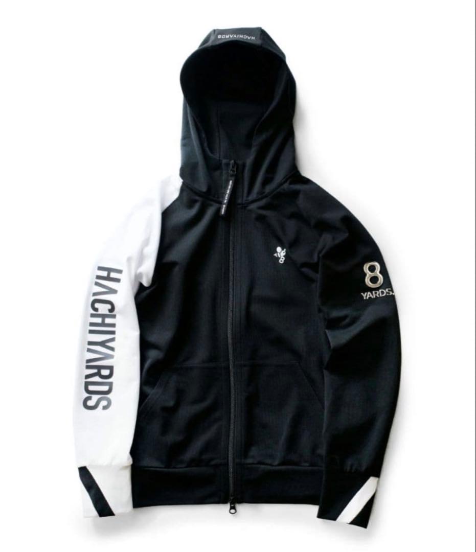 【美品】8yards BackSlash Hoodie | Black