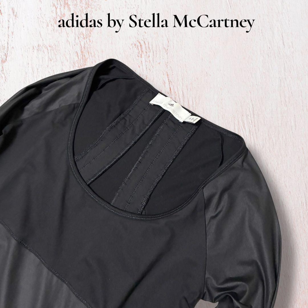 アディダス adidas STELLA McCARTNEY 長袖トップス M 黒