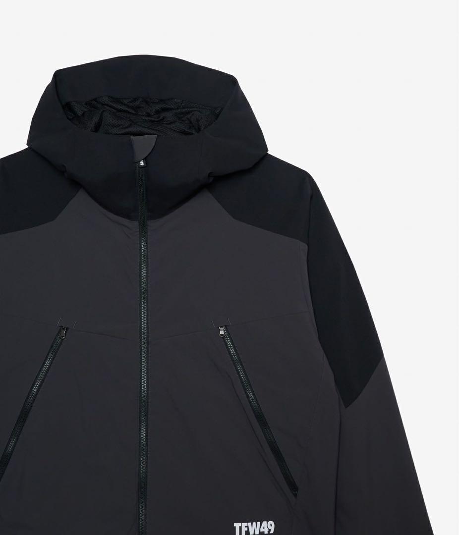 新品タグ付き⭐️TFW49⭐️ナイロン裏ボア⭐️ ブラック✖️チャコール⭐️完売品