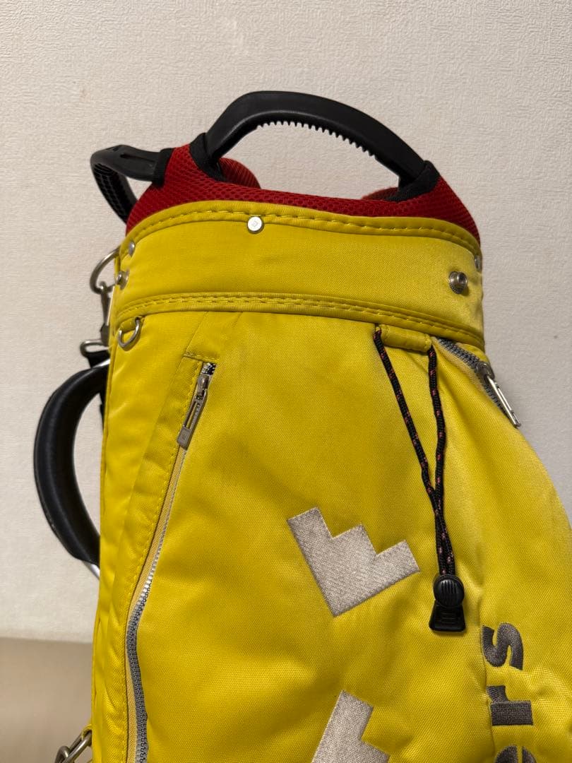 【送料込み】廃盤希少品　大人気　ONOFF オノフ　キャディバッグ 一点物