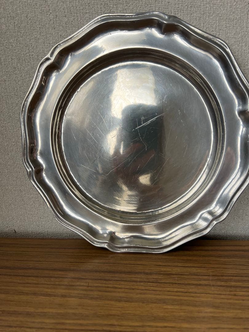 Wilton Columbia社製　花リム　金属皿　5枚セット　アメリカ製