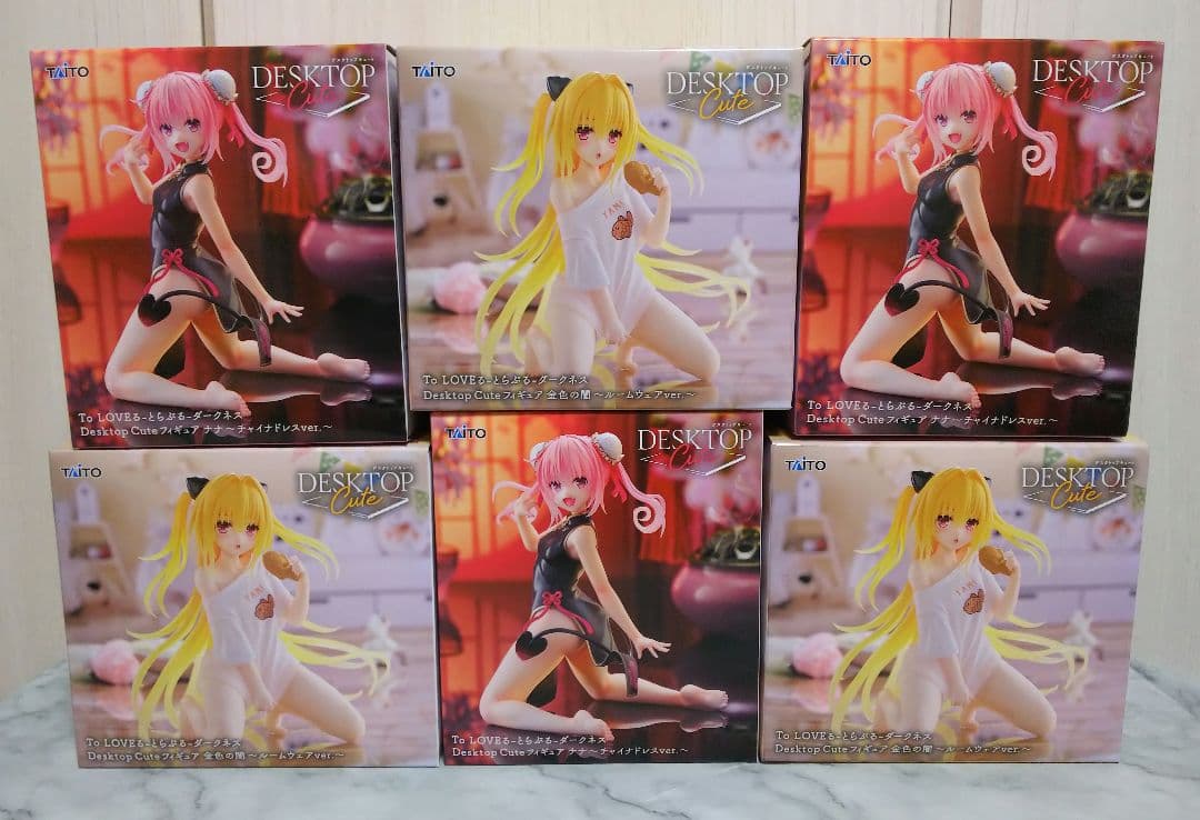 【未開封/メルカリ便】美少女フィギュアまとめ売り6点 とらぶる 闇 ナナ
