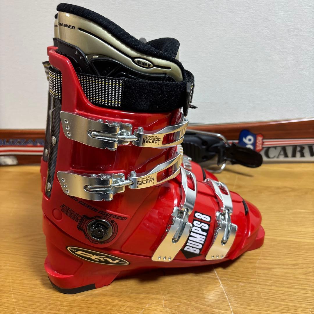 美品　メンズ　ショートスキー　ファンスキーセット　Gen 26-26.5cm