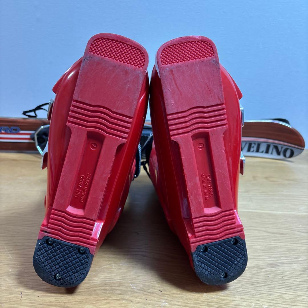 美品　メンズ　ショートスキー　ファンスキーセット　Gen 26-26.5cm