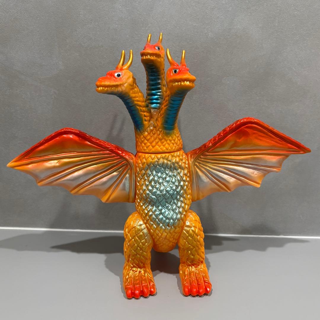 ブルマァクの怪獣シリーズ　キングギドラ(復刻版) ゴジラ　東宝