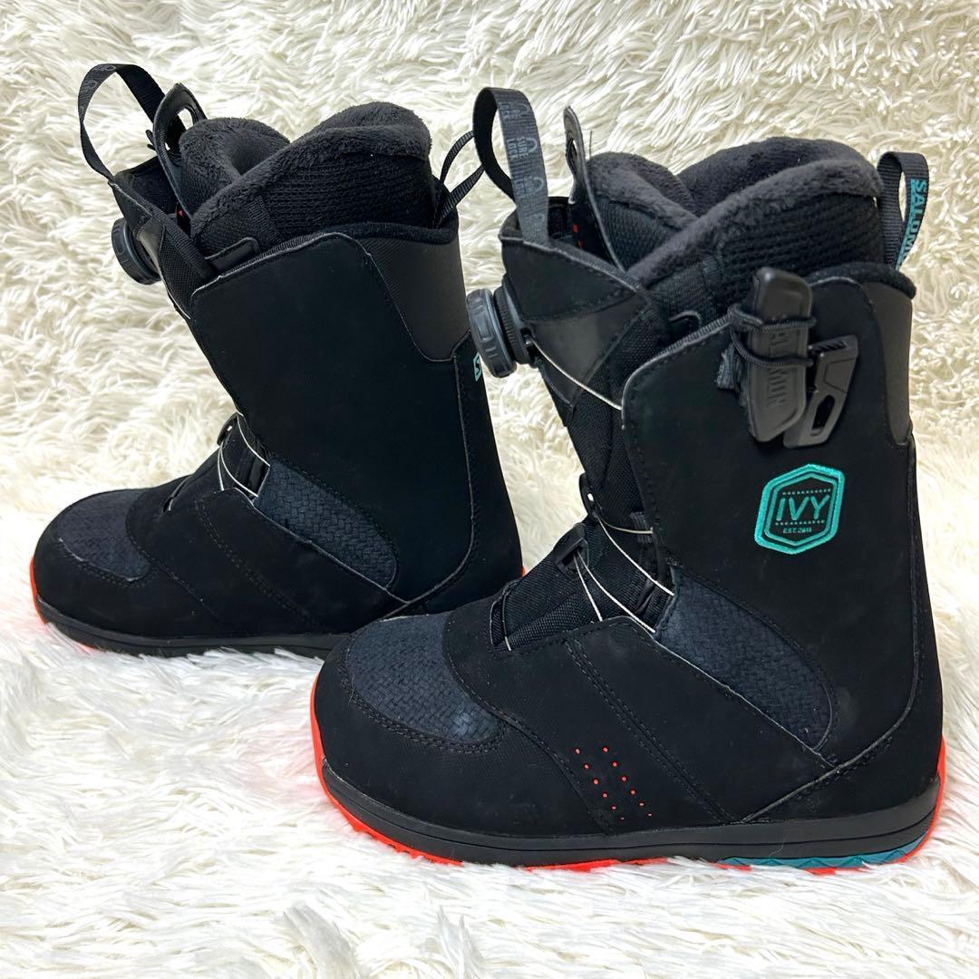 SALOMON IVY BOA SJ スノーボードブーツ 23cm レディース