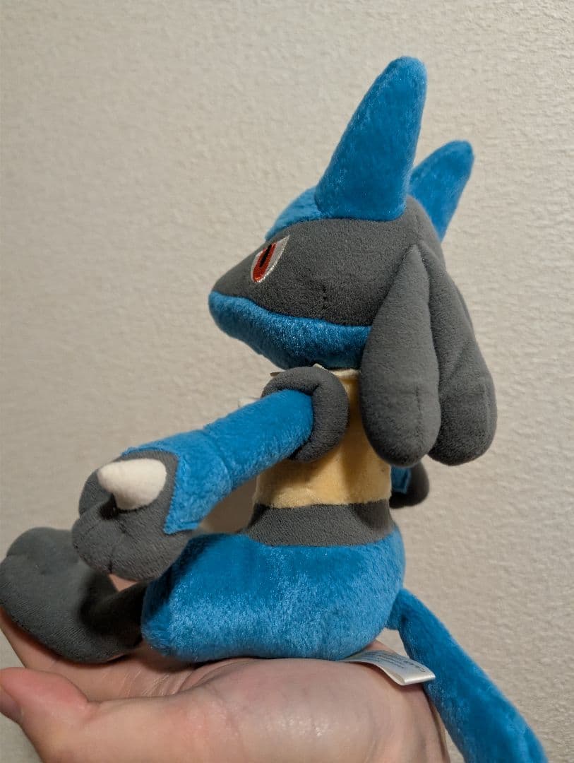 レア　2006 初代　ルカリオ キモチキャッチぬいぐるみ ポケモンセンター限定