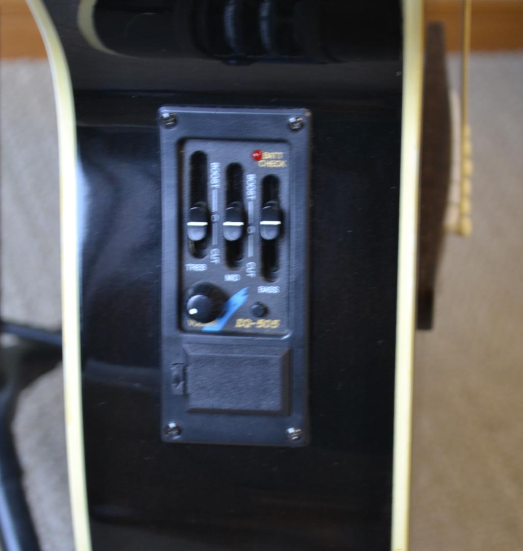 ARIA FET-480 BKSエレアコ アコギ アコースティックギター アリア