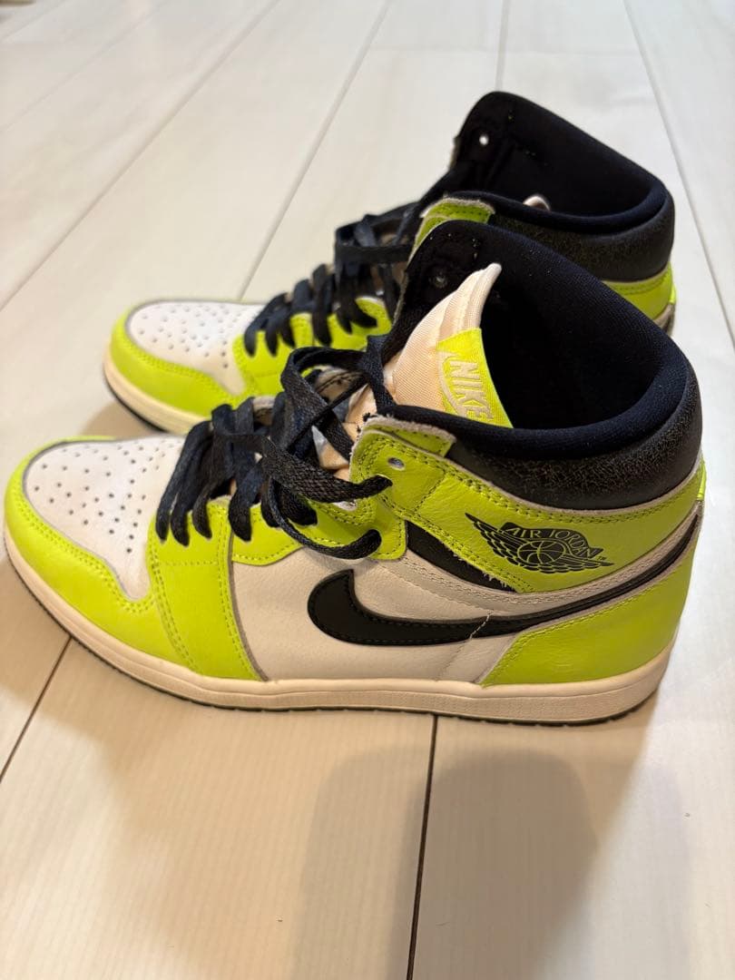 シューズ(男性用) NIKE AIR JORDAN 1 RETRO HIGH OG volt