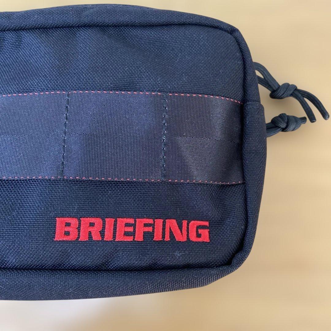 BRIEFING ブラック　ポーチ