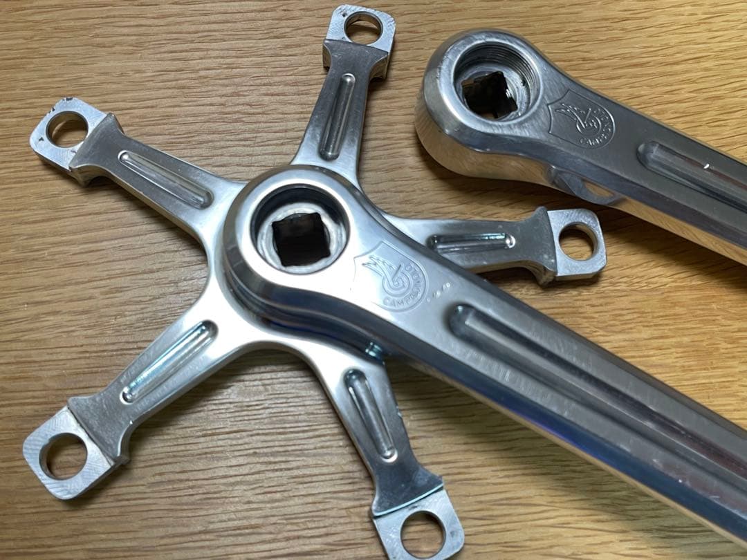 中古 カンパニョーロ レコード クランク バフ仕上げ 170mm