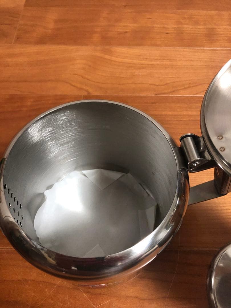 【新品 未使用品】コールマン ステンレス製パーコレーター&ミニバーナーのセット