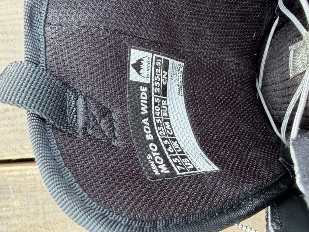 【BOA搭載】Burtonスノーボードブーツ