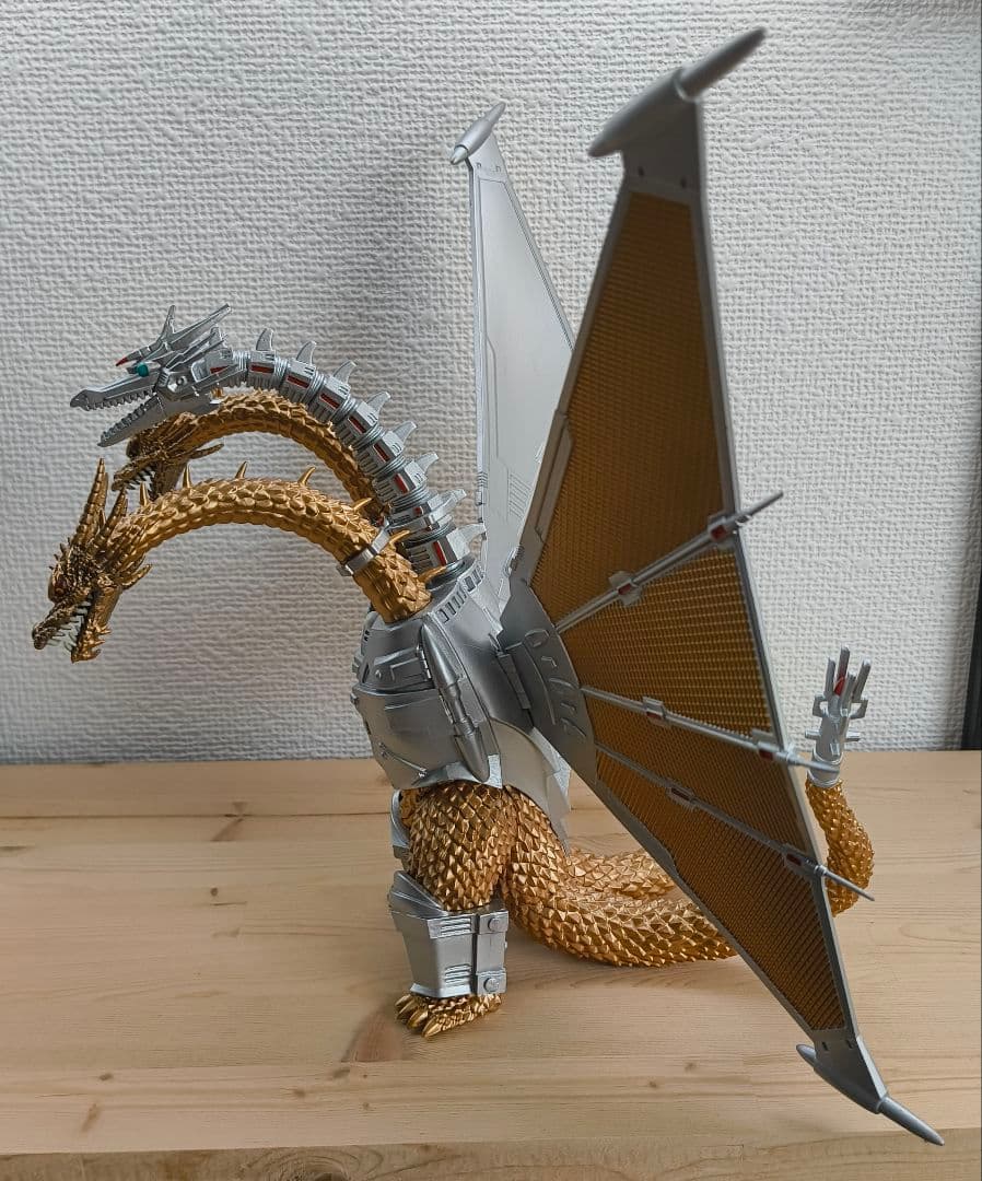 未接着 東宝怪獣コレクション　デアゴスティーニ　フィギュア キングギドラ 3種