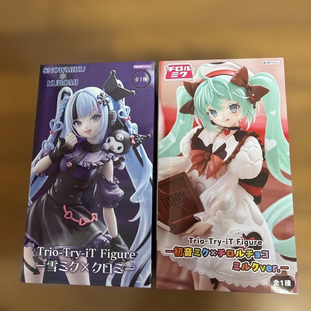初音ミクフィギュア (チロルミク・雪ミク×クロミ・ヴィンテージドール・ガンダム）