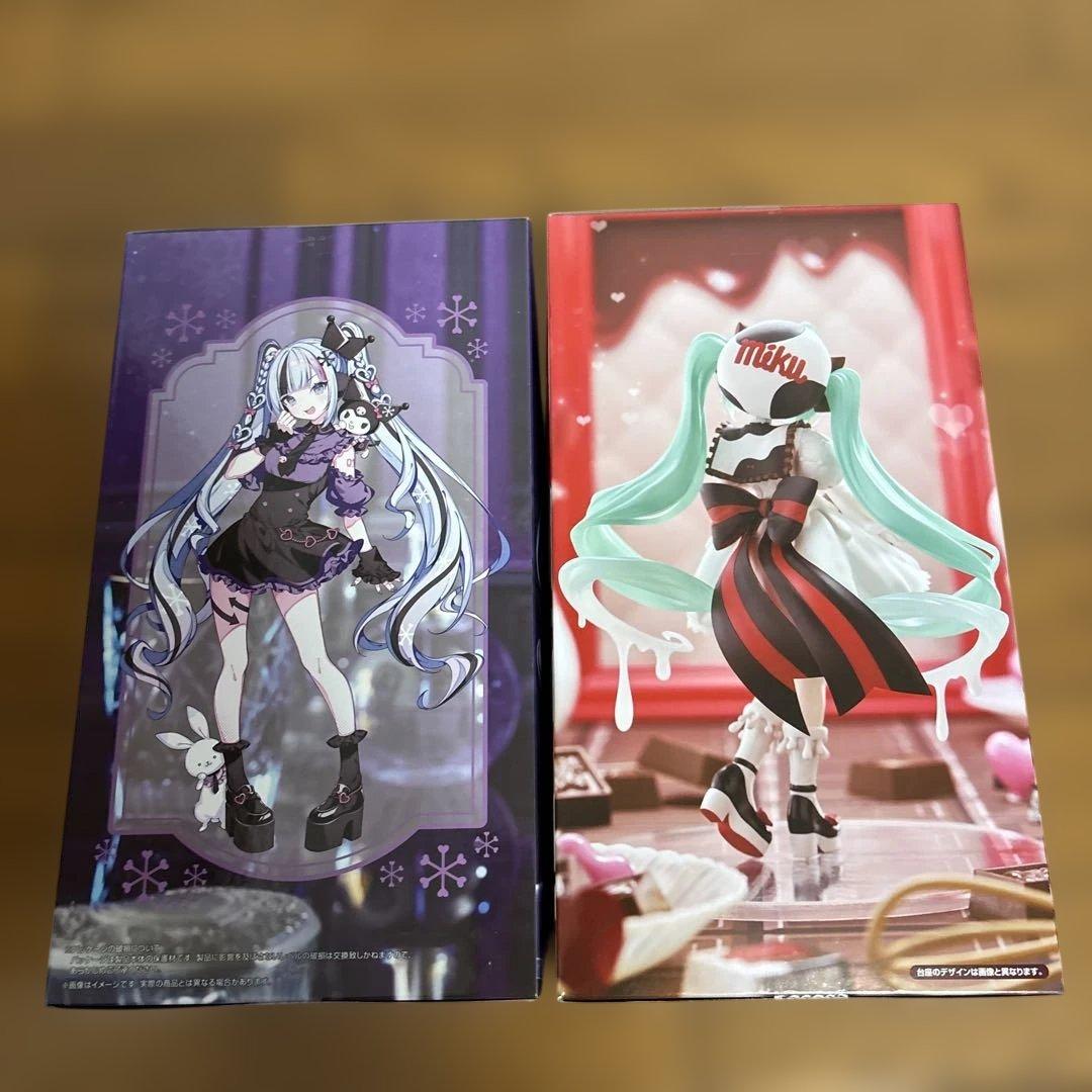 初音ミクフィギュア (チロルミク・雪ミク×クロミ・ヴィンテージドール・ガンダム）