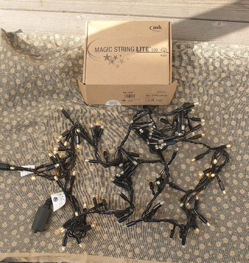 タカショーデジテック MKJ-508C 電球色 マジックストリングライト®120