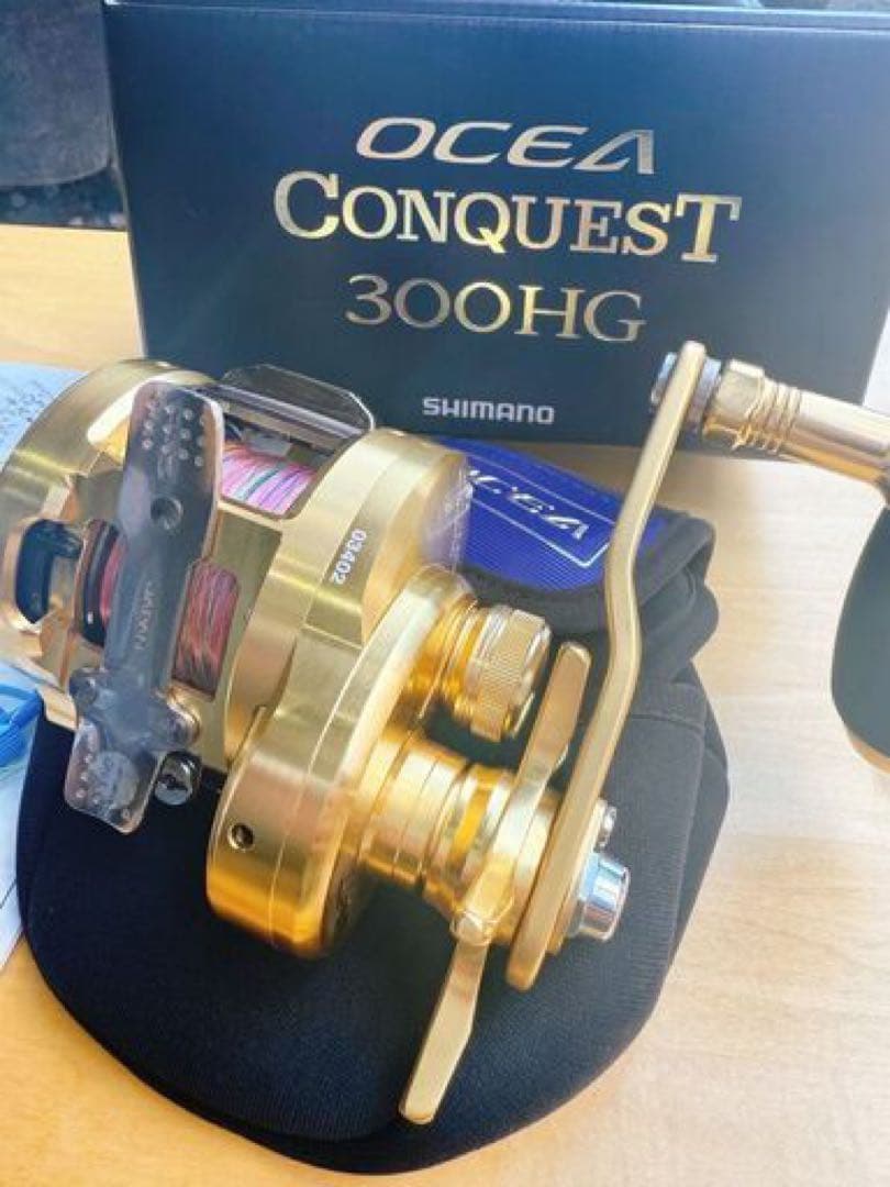 OCEA Conquest 300HG リール ゴールド