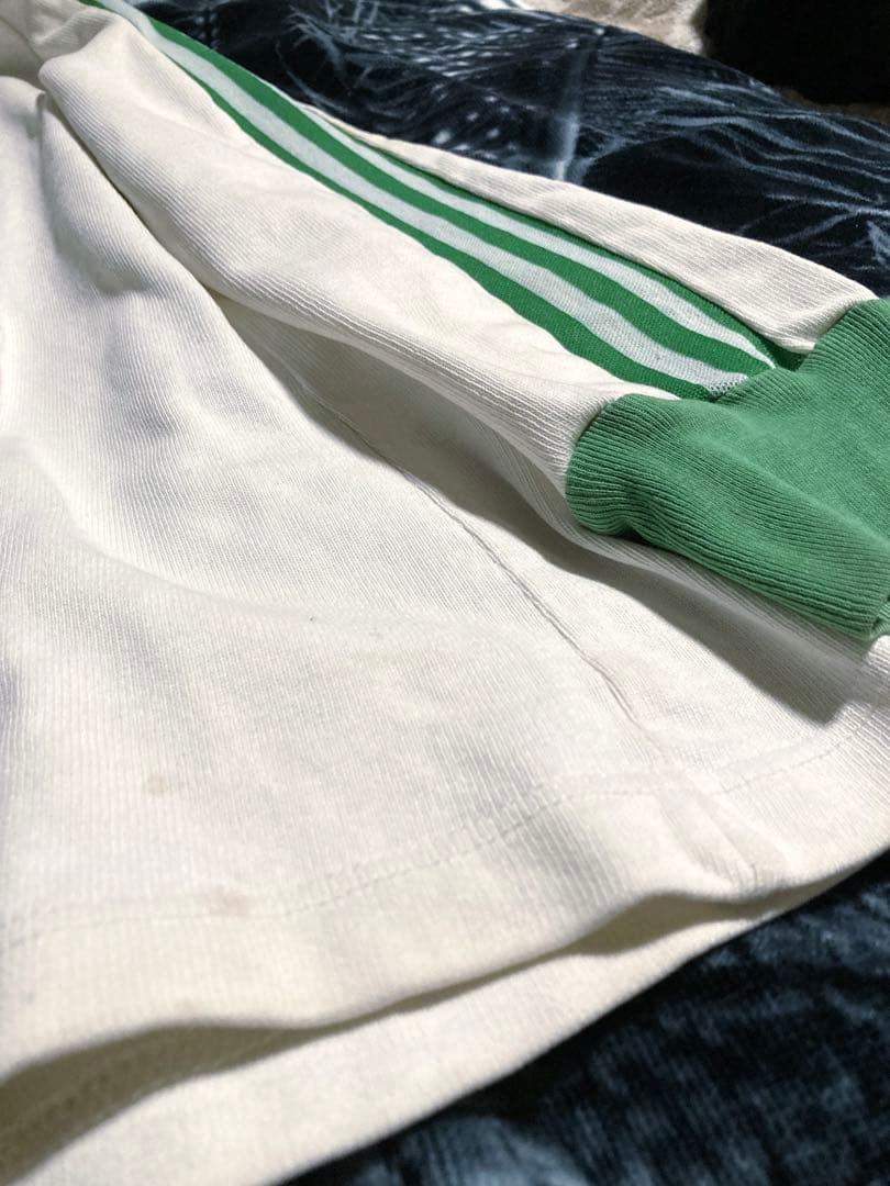 70年代 ヴィンテージ フランス製 adidas ventex サッカーシャツ