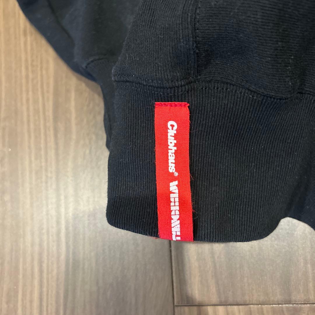 TANGRAM×Clubhausコラボフード付パーカーM 黒