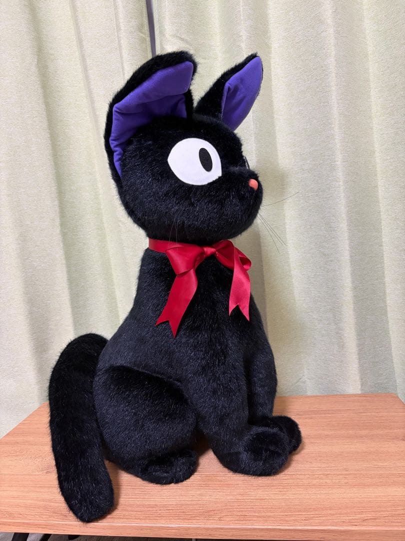 【希少・大型】魔女の宅急便 ジジ ぬいぐるみ 約70cm サンアロー製