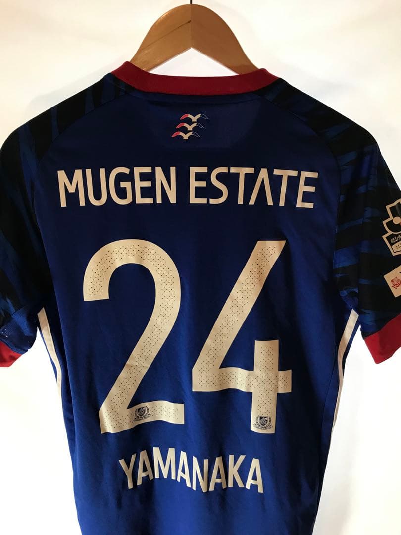 正規品 adidas 横浜F・マリノス「24」山中亮輔 半袖 M ユニフォーム