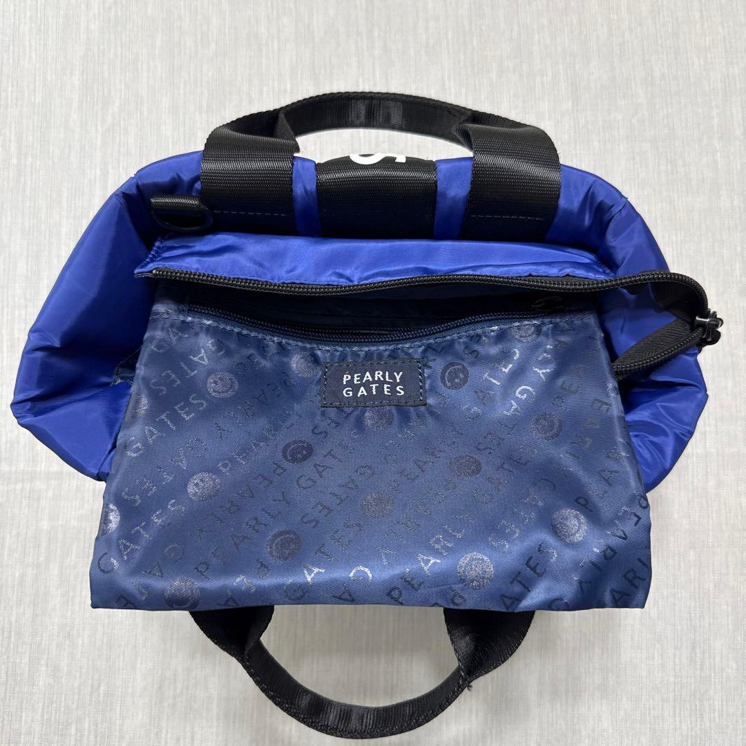 パーリーゲイツ　カートバッグ　青　2way ロッカーバッグ　トート