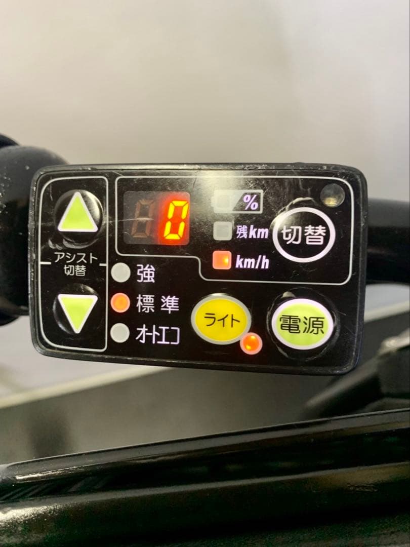1年保証　ブリヂストン　20インチ　子供乗せ　3人乗り　黒色　電動アシスト自転車