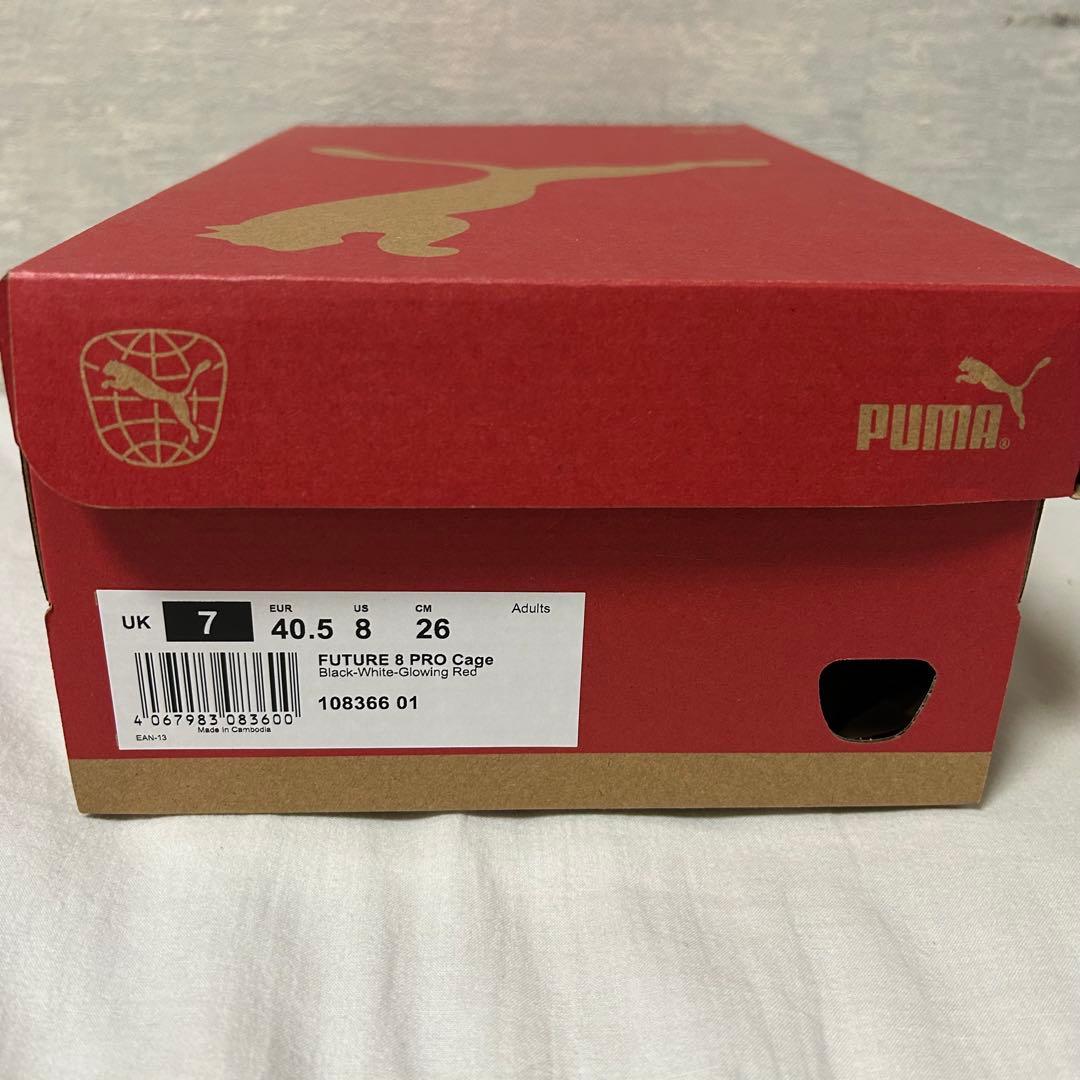 美品 PUMA フューチャー8 プロ ケージ TF 26㎝