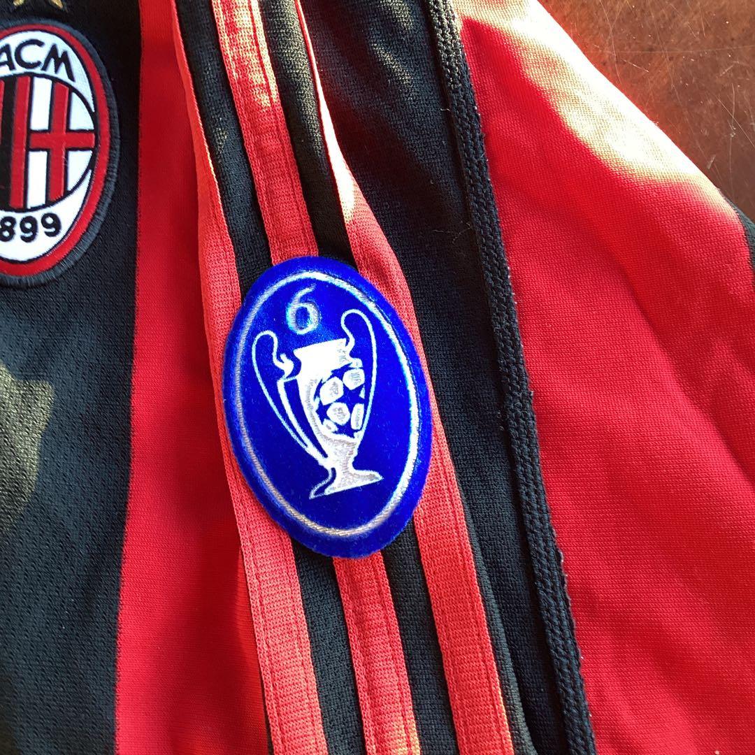 ACミラン SHEVCHENKO 7 adidas製オフィシャルシャツ　長袖