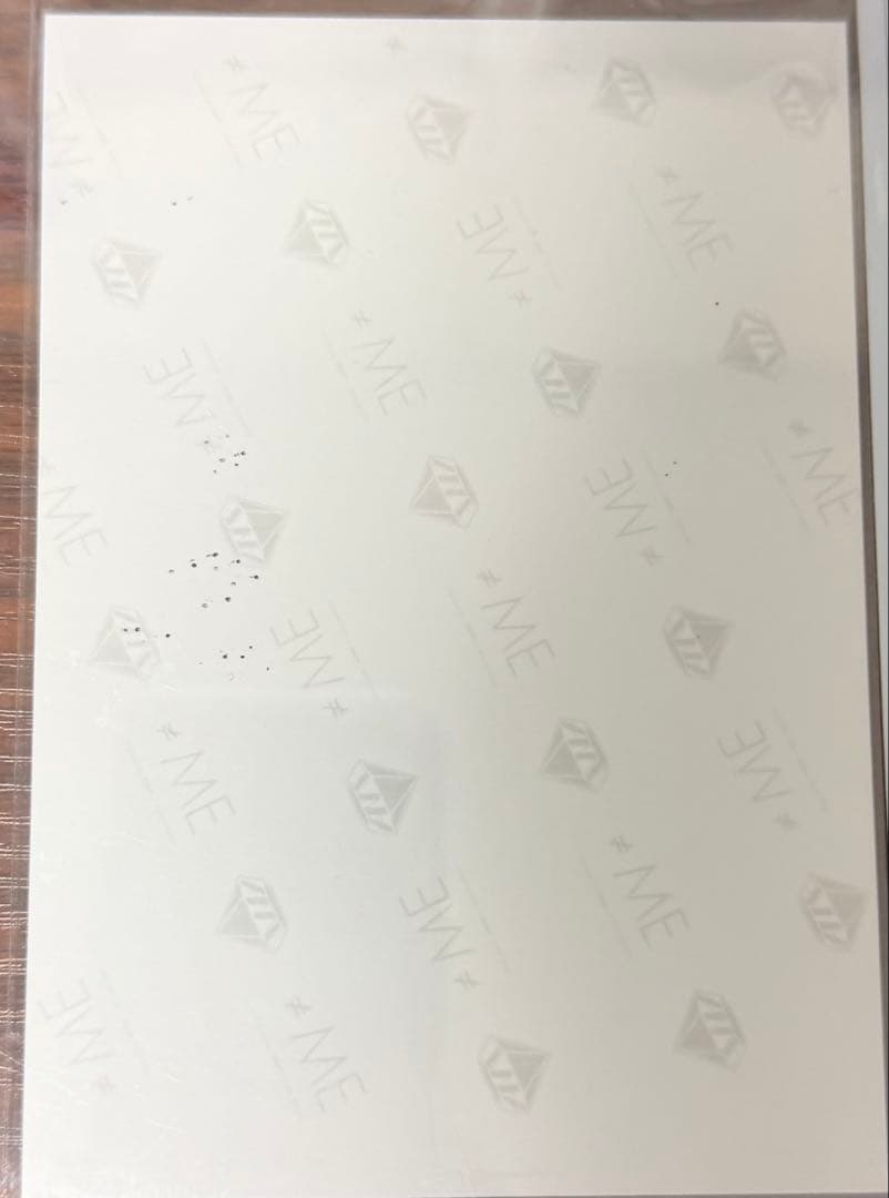 ≠ME ノイミー 蟹沢萌子 サイン入り 生写真 コメ有り ヨリ