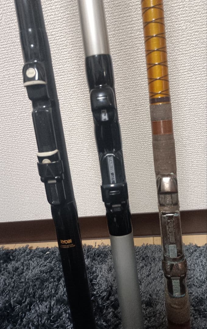 リョービ落とし込み竿まとめて3本