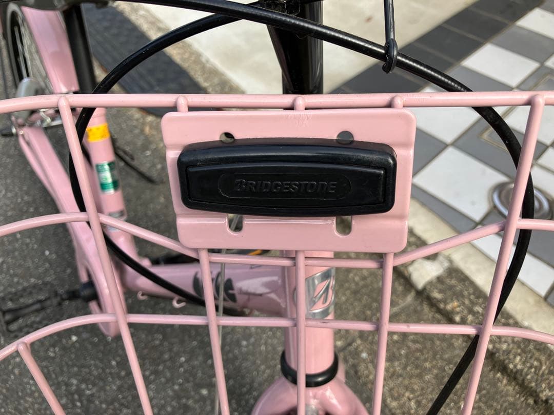 ブリヂストン　ビッケj BKJ222 22インチ　子供用　オールドローズ