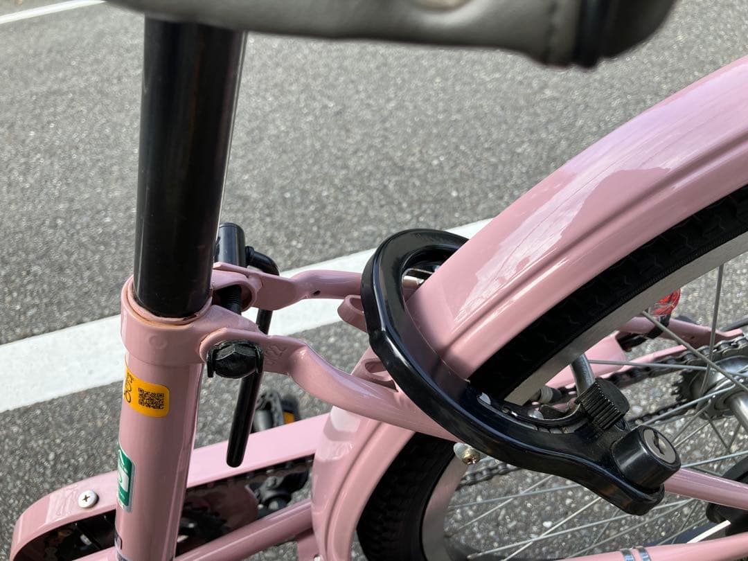 ブリヂストン　ビッケj BKJ222 22インチ　子供用　オールドローズ