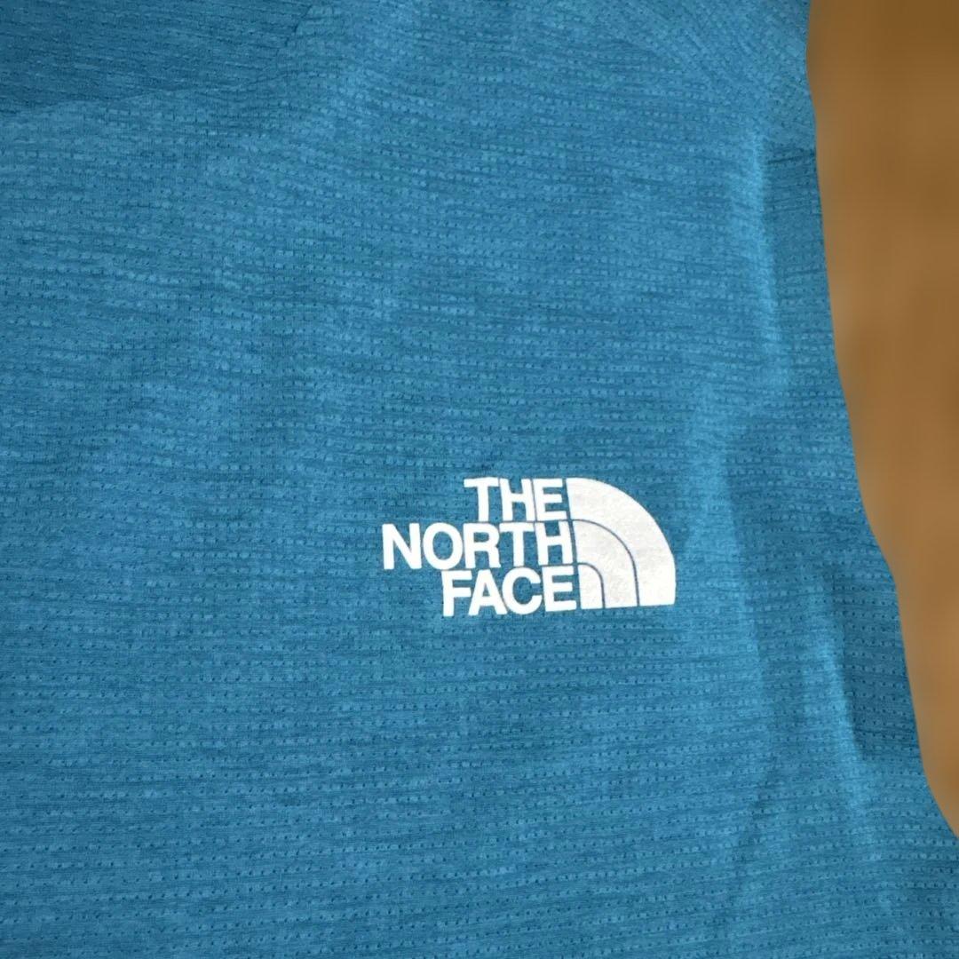 THE NORTH FACE 青系　フライトインパルスシングレット　ランシャツ