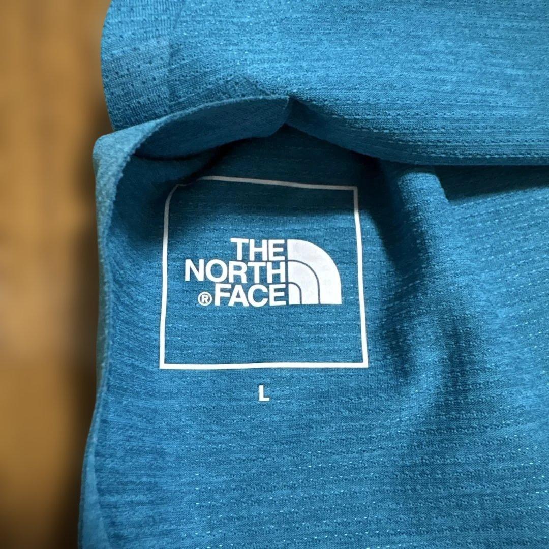 THE NORTH FACE 青系　フライトインパルスシングレット　ランシャツ