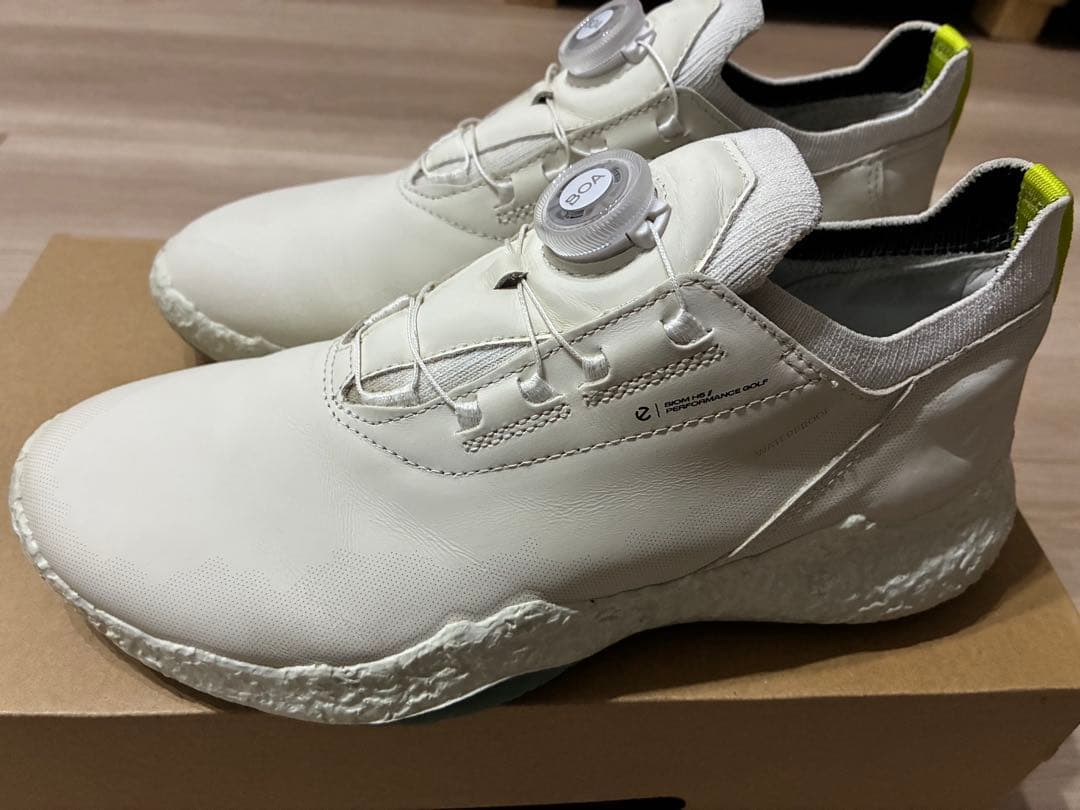 ECCO M GOLF BIOM H5 HYBRID ホワイト 39