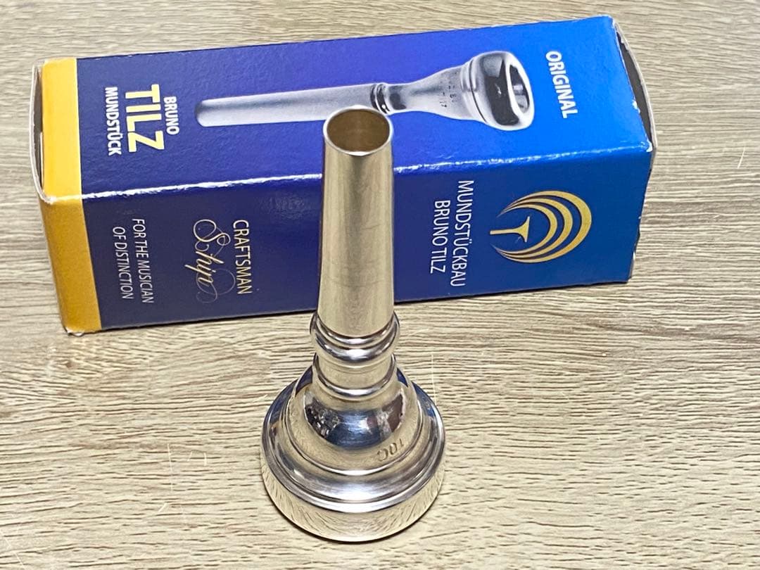 【超美品】B.Tilz コルネット用マウスピース BAKOモデル 10C