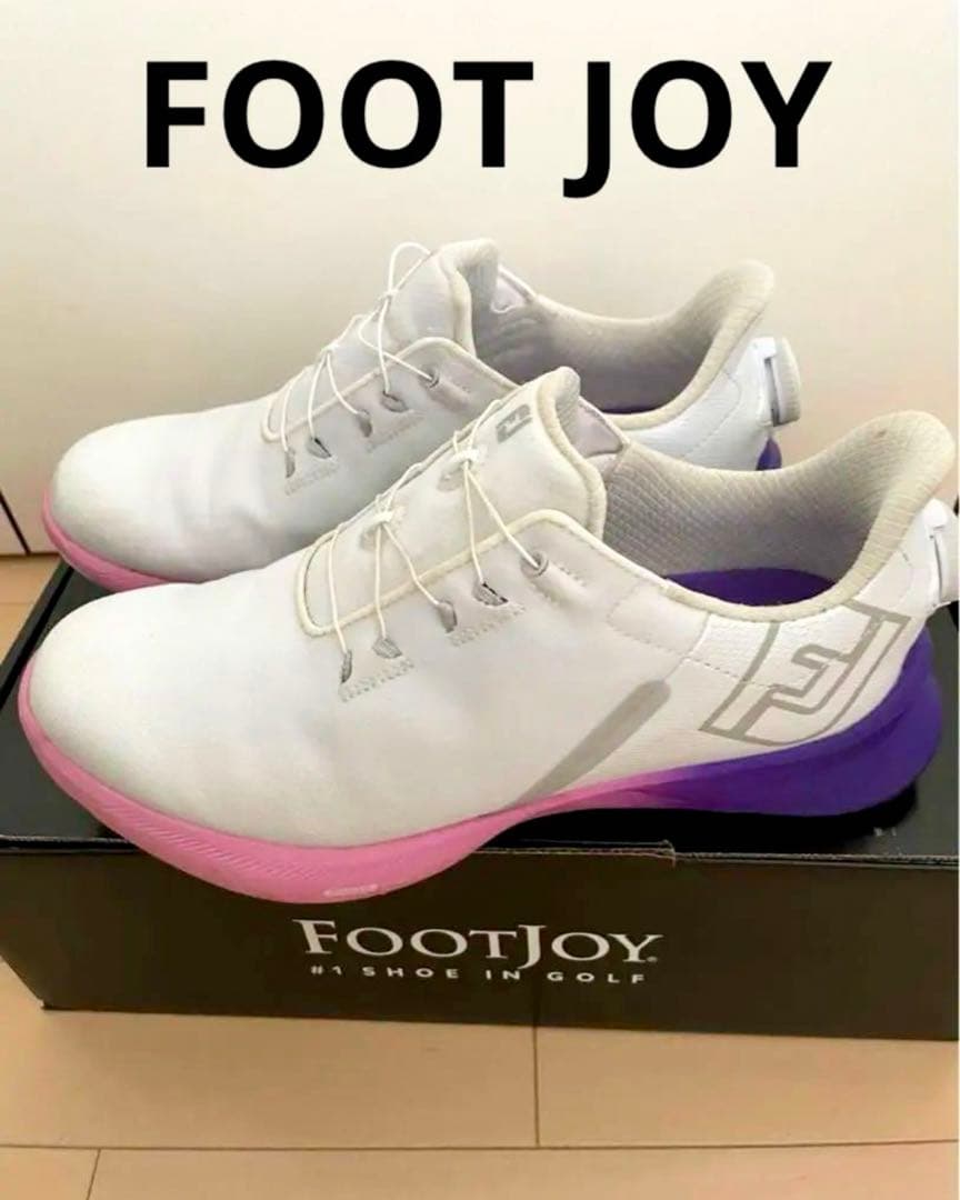 【半額以下！】Foot joy ゴルフシューズ フューエル　25cm