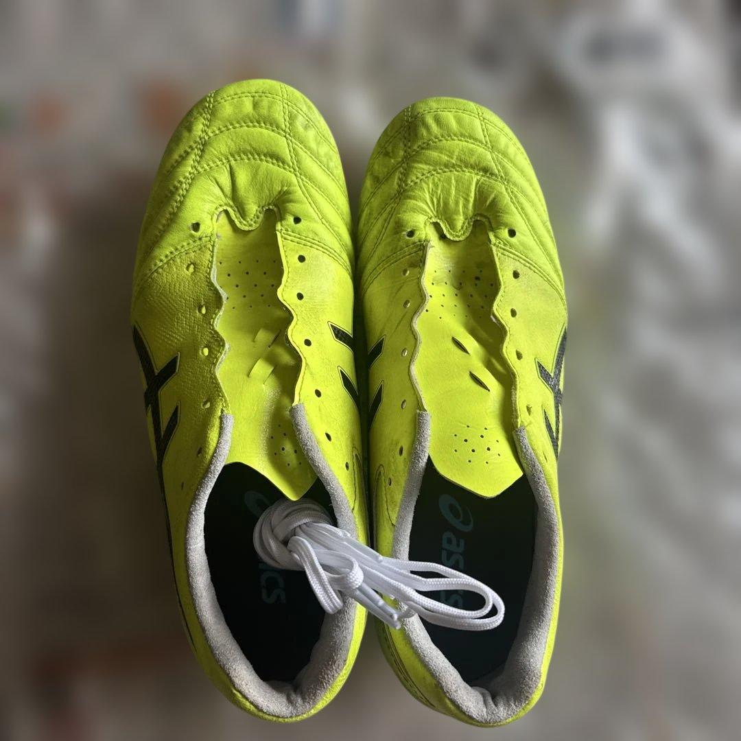 値下げ！ASICS DS LIGHT イエロー スパイク26.5cm
