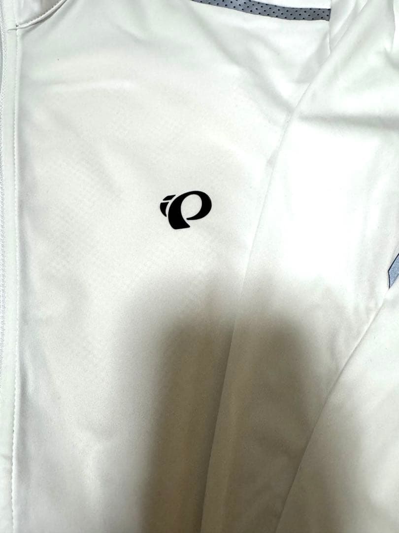 Pearl Izumi ホワイト ストレッチウインドシェル　定価12650円