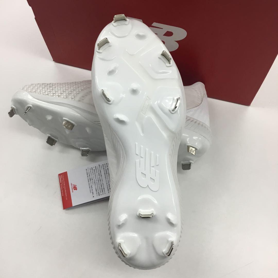 ニューバランス野球スパイクシューズ ホワイト大谷モデル新品27、5cm