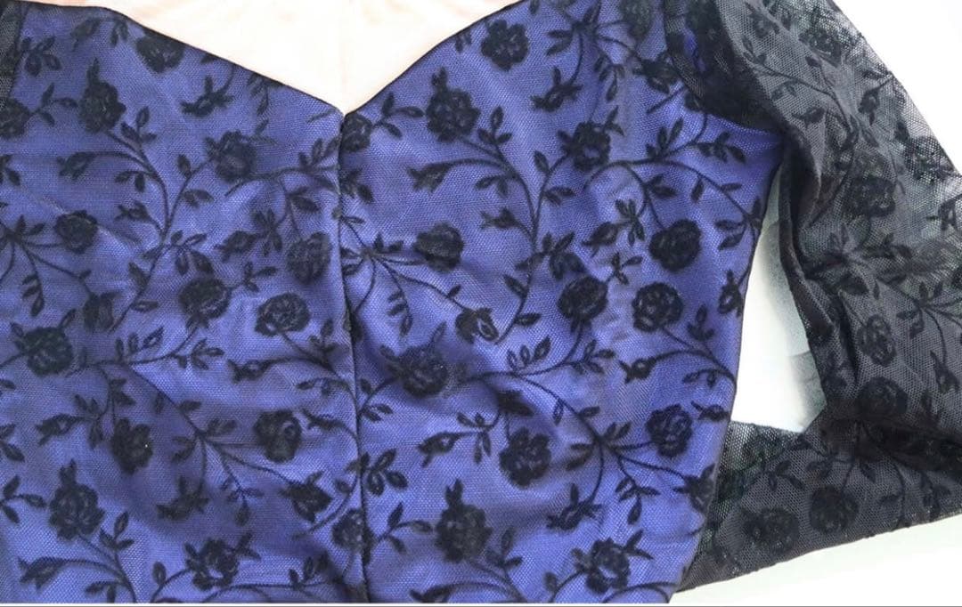 フロリナ フロッキーローズ ロングスリーブ レオタード Lサイズ