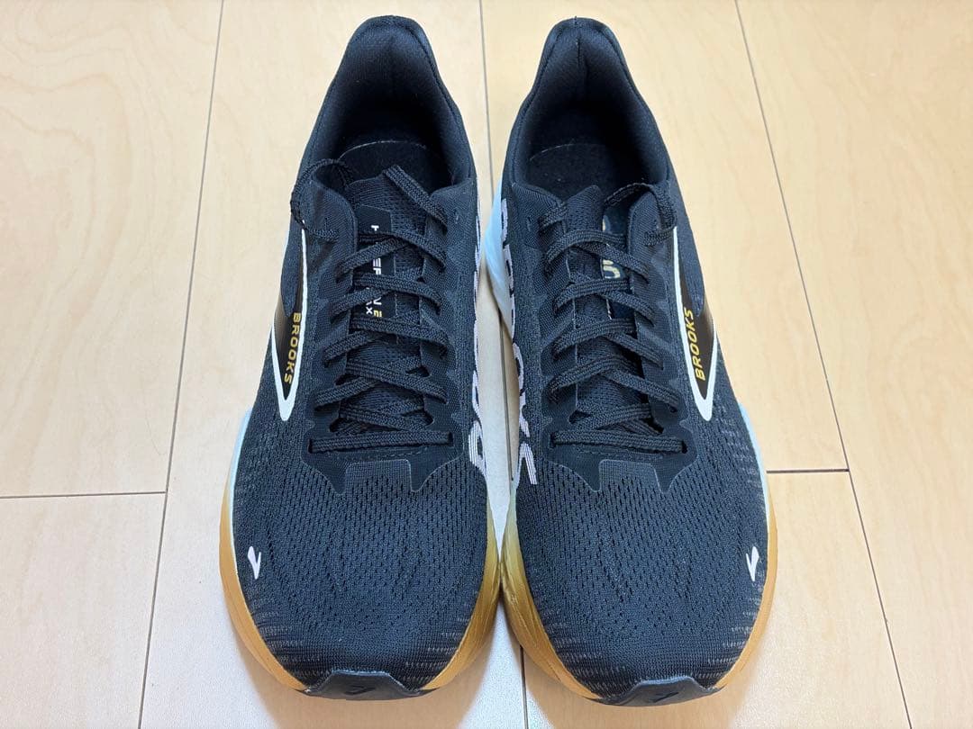 【1回使用】BROOKS HYPERION MAX2 JP27 US9 ブラック
